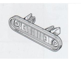 FANALE TARGA MERCEDES 190 -...