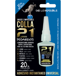 COLLA 21 CIANOACRILATO 20 GR.